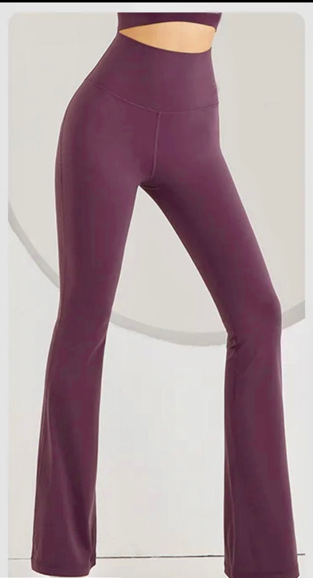 Shape of Me - Flared Wide Leg Sports Pants